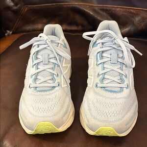 New Balance Women's Athletic Shoes in Light Blue and White